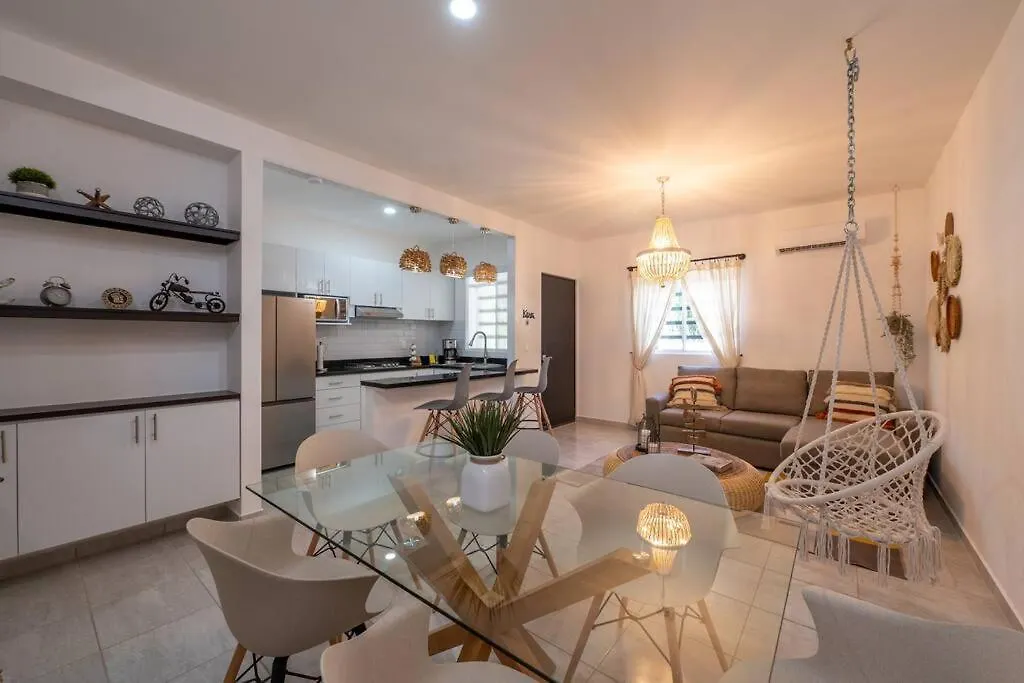 The Smurfs Townhome. Pool / Free Parking. Puerto Morelos 0*,
